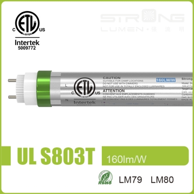 S803T ETL T8 160Lm/w Tube Light