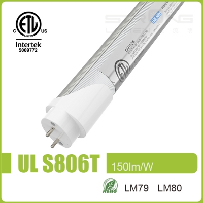 S806T 150LM/W ETL-2 Tube Light