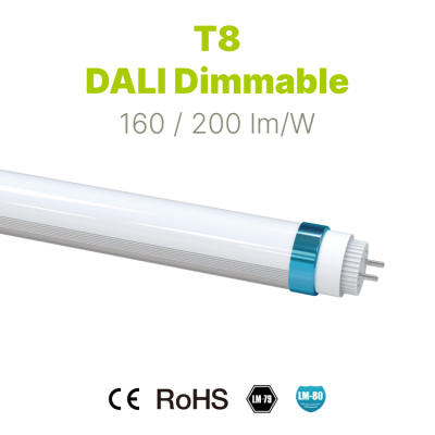 DALi Dimmable T8 Tube -200 lm/W
