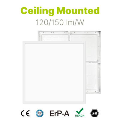 Ceiling Mounted Backlit Panel Light 120/150 lm/W