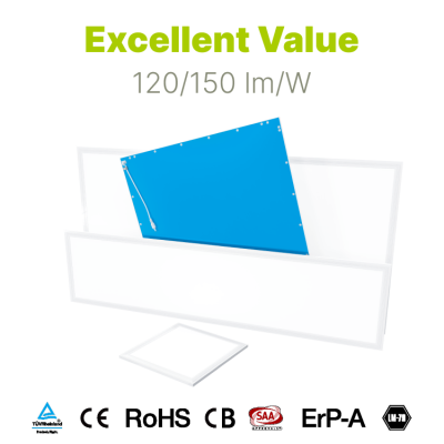 Excellent Value Sidelit Panel Light 120/150 lm/W