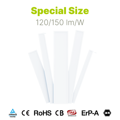 Special Size Sidelit Panel Light 120/150 lm/W