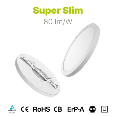 Super Slim Panel Light 80 lm/W